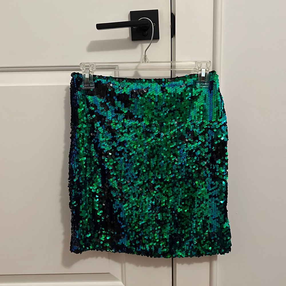 Mermaid Multicolored Sequin Skirt (Halloween Idea)